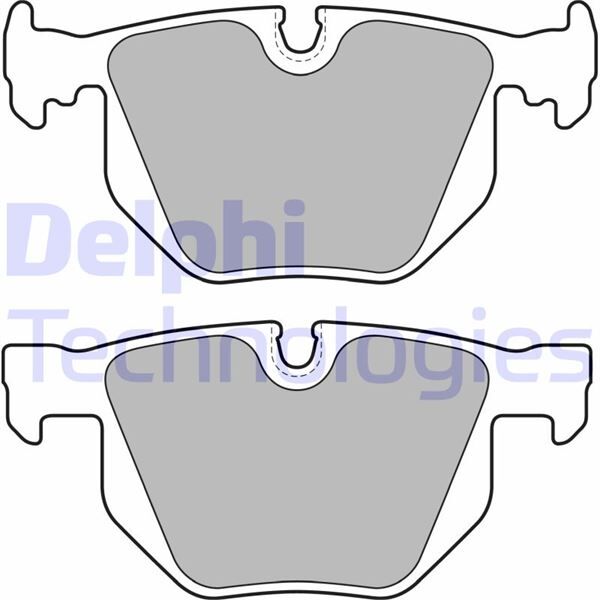 DELPHI LP1834 FREN BALATASI ARKA BMW E65 E66