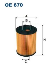 FILTRON OE670 YAĞ FİLTRESİ OPEL CORSA C-D-E-ASTRA H-COMBO C-D-MERIVA A-AGILA-TIGRA 1.3 CDTI FIAT ALBEA-DOBLO-PALIO -FIORINO-GRANDE PUNTO 1.3 JTD 03> CITROEN NEMO PEUGEOT BIPPER 1.3 HDI