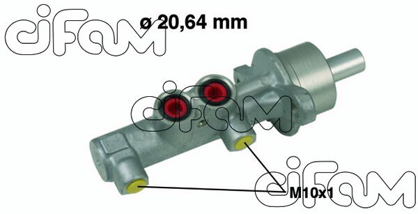CIFAM 202538 FREN ANA MERKEZİ CORSA C 00>06 COMBO C 00>12 TIGRA 04>10 22.2mm ARKA KAMPANA FREN