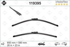 VALEO 119395 SILECEK SUPURGESI TAKIMI 650mm / 580mm MERCEDES W169 W414 SWF