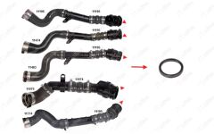 NIFEA 11013 TURBOSARJ BORU CONTASI RENAULT CLIO IV-CAPTUR-LOGAN II-SANDERO II-DOKKER-DUSTER K9K 1.5dCi . MERCEDE S CITAN OM607 W415