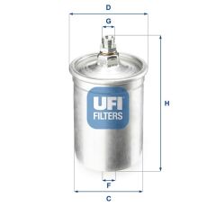 UFI 3150500 YAKIT FILTRESI