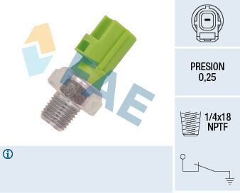 FAE 12613 DİREKSİYON POMPA BASINÇ MÜŞÜRÜ FORD FOCUS-CONNECT-TRANSİT-VOLVO-LAND ROVER-JAGUAR 04> XJ X351 2.0 Ti4 XE X760 2.0 FORD FOCUS FIESTA VOLVO S40 S60 S80
