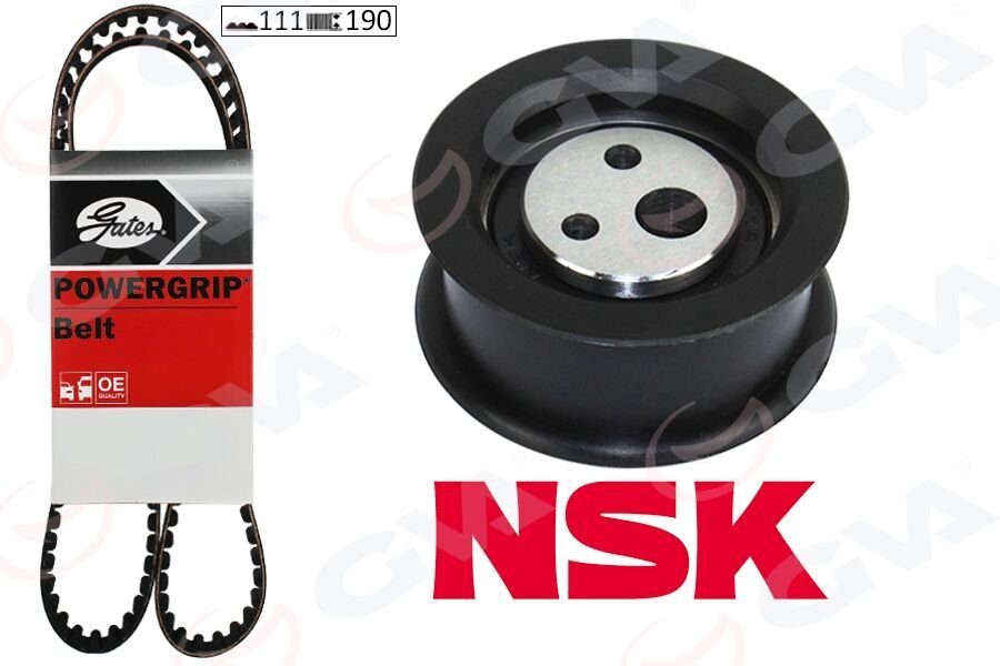 GVA 59T5110 TRİGER SETİ LADA SAMARA-VEGA-KALİNA 91> 1.5-1.6 111 diş- 19 genişlik GATES KAYIŞ. NSK RULMAN
