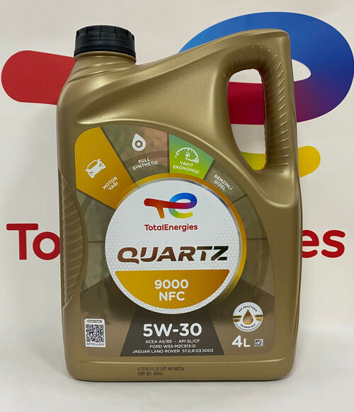 TOTAL 221247 MOTOR YAĞI TOTAL QUARTZ 9000 NFC 5W30 3B 4L