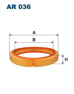 FILTRON AR036 HAVA FILTRESI MERCEDES M102 W201 W124 S124 C124