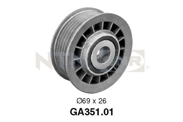 SNR GA35101 KAYIS GERGI RULMANI MERCEDES W202 W124 W210 C140 R129 KANALLI