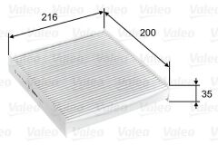 VALEO 715746 POLEN FİLTRESİ CLIO IV 12>SYMBOL III 13>CAPTUR I 13>SANDERO II 12>LOGAN II 12>TALIANT 21> CAPTUR II 20>CLIO V 19>MICRA V K14 16>JUKE F16 19>0.9TCe 1.0TCe 1.2TCe 1.3TCe 1.5dCİ