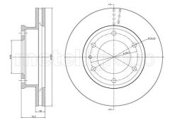 CIFAM 8001214 ON FREN DISK AYNASI MAZDA B2500 2.5 D BT50 4 4 05-11 FORD RANGER 05>11 289 6