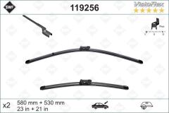 VALEO 119256 SWF VisioFlex Flat Blade X2 580 530 mm LAND ROVER Evoque 09/11> . Range Rover Evoque 09/11>