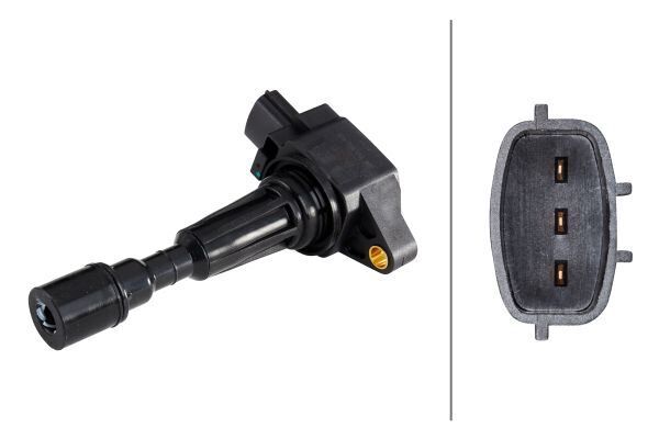 HELLA 5DA358057021 ATEŞLEME BOBİNİ MAZDA 3 1.6L Z6 benzinli BL kasa 09-14 / MAZDA 2 1.3L 1.5L ZJ ZY DE kasa 07-15