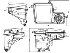 MAHLE CRT203000S RADYATOR YEDEK SU DEPOSU BMW N52 N54 E65 E66