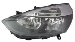 MY 260601176R FAR SOL ELEKTRİKLİ RENAULT CLIO IV 12> H7/H1 SİYAH