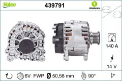 VALEO 439791 ALTERNATÖR 140A GOLF VII-CRAFTER-AMAROK-TRANSPORTER T6-A3-LEON 1.6TDI-2.0TDI 13 >