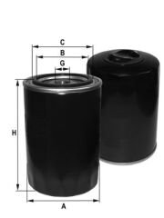 YAĞ FİLTRESİ CADDY 95-04 - GOLF 83-99 - JETTA 80-91 - PASSAT 80-96 - POLO 86-99 - LT35 W940/25