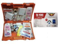AUTO TSIY071 PLS. İŞYERİ İLKYARDIM SETİ ULTRA LUX DUVAR APARATLI - İŞ GÜVENLİĞİNE UYGUN HIRDAVAT