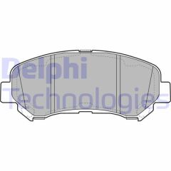 DELPHI LP2031 ÖN FREN BALATA NISSAN QASHQAI 1.5L Dci K9K dizel 1.6L 2.0L HR16 HR20 J10 06-13 / X-TRAIL 2.0L QR20 T 31 07-> 2.0L M9R T31 dizel 07-> / KOLEOS 2.0 DCI 08 >