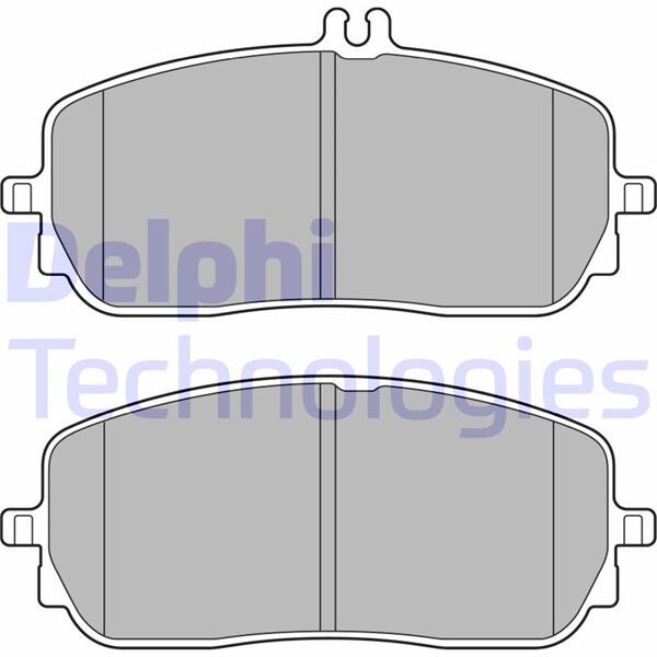 DELPHI LP3437 FREN BALATASI ON MERCEDES W177 V177 W247 C118 X118 H247 X247 V167 SPOR TIP