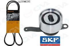 GVA 59T9235C TRİGER KAYIŞ SETİ EKSANTRİK SETİ HONDA CIVIC 1.6L D16Y EURO MB kasa 96-99 / 1.6L D16Y yerli üretim araçlar için EL kasa 98-01 / HR-V 1.6L D16W1 GH kasa 99-07 1 KAYIŞ 1 RULMAN 104x240