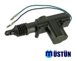 USTUN MKM120 MERKEZİ KİLİT MOTORU 2 KABLO ARKA 12V.