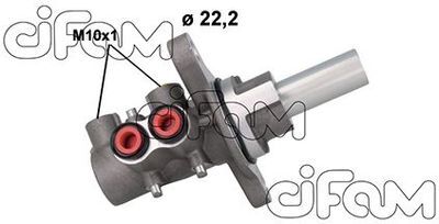 CIFAM 2021166 FREN ANA MERKEZİ FIAT EGEA 16> 500 L 12> DOBLO 12> FIORINO 10> 0.9T 1.3D MTJ 1.4 1.6D MTJ 22.20 MM