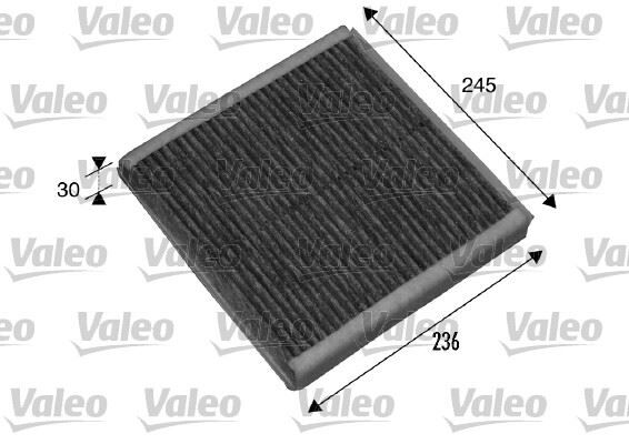 VALEO 698862 POLEN FILTRESI BMW E85 E86 E89 KARBONLU