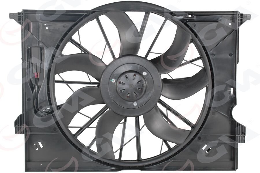 RADYATOR FANI KOMPLE MERCEDES C219 W211 S211