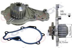 DEVİRDAİM P207-P208-P301-P308-P508-P2008-P3008-P5008 08>PARTNER-BERLINGO-RIFTER-JUMPY-C5-C4-DS4-C3-D S3-DS5-C-ELYSEE 1.6 HDI DV6C DV6DTED FOCUS 04>11 1.6 TDCI FOCUS 11>17 ECOSPORT 14> FIESTA 08>17 KUGA