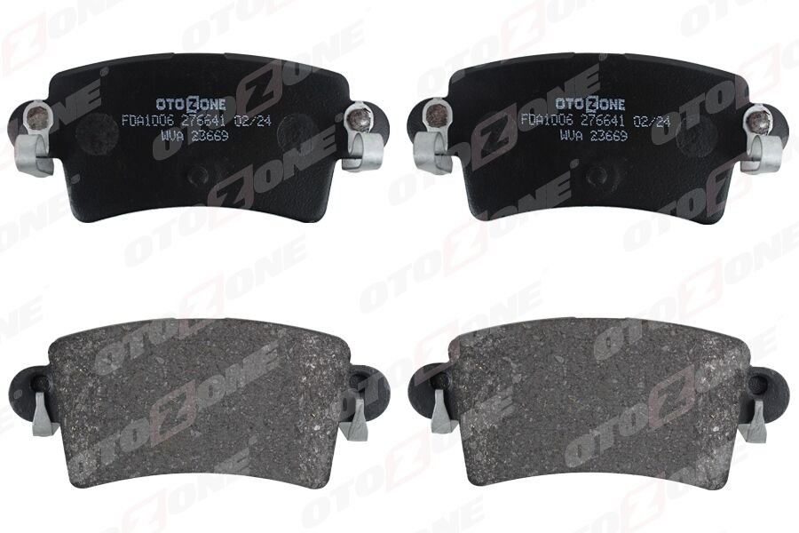 ARKA FREN BALATASI RENAULT MASTER II 01>06 OPEL MOVANO A 01>06