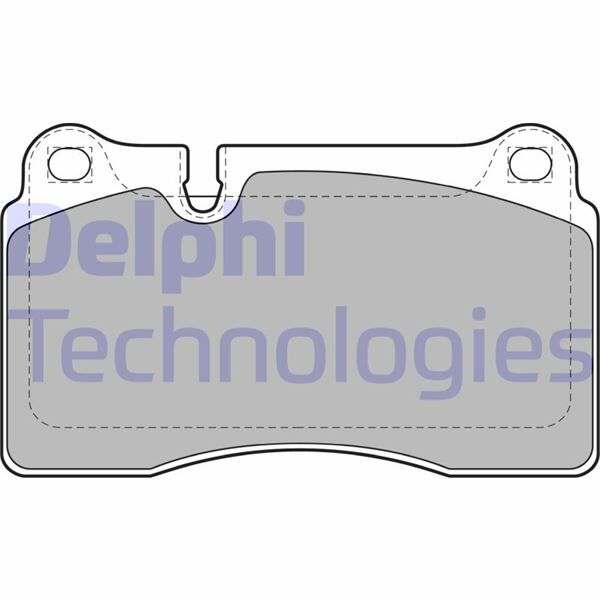 DELPHI LP2012 ÖN BALATA TOUAREG 3.0 V6 TDI-3.2 V6-3.6 V6 FSI 06/05 > AUDI TT 09 > RANGEROVER III SPORT 05 >