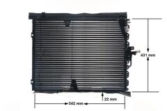 MAHLE AC133000S KLIMA RADYATORU MERCEDES W124 S124 C124