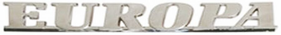 OKSA 219 EUROPA ARKA YAZI MONOGRAMI R19