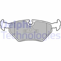 DELPHI LP555 FREN BALATASI ARKA BMW E30 E36 E46 E85 E86