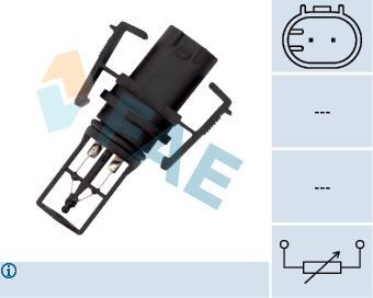 FAE 33504 HAVA SICAKLIK SENSORU MERCEDES W168 W176 W202 W203 W204 W639 B906 . VW LT 28-35-46