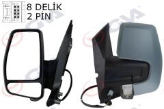 GVA 1032213 DIŞ DİKİZ AYNASI SOL TRANSİT CUSTOM V362 12> 17 MEKANİK ASTARLI SİNYALLİ