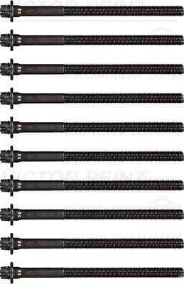 V.REINZ 143215501 SİLİNDİR KAPAK CİVATA SAPLAMA TAKIMI 10 ADET P306 97>02 P406 95>00 XSARA 97>00 1.8 16V XU7JP4