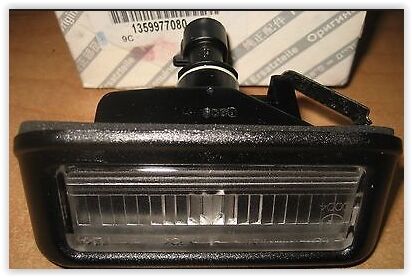 ARKA PLAKA LAMBASI DOBLO I-II-FIORINO-BIPPER-NEMO İKİ KAPI DUYLU AMPÜLLÜ