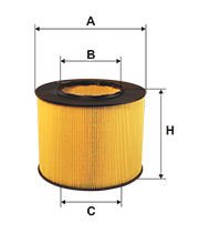 FILTRON FILT AR 366/2 SAAB HAVA FILTRESI BORU TIP