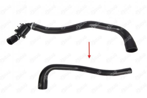 IBRAS 19580 x TURBO HORTUMU BÜYÜK PLASTİK PARÇA HARİÇ FORD TRANSİT V184 2.0 TDCI 00-06
