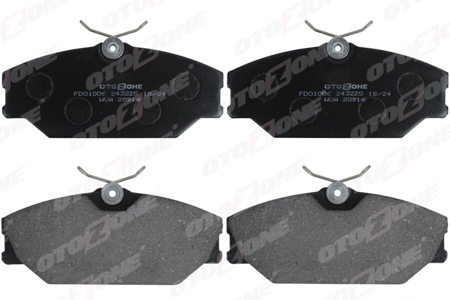 OTOZONE FDO1006 ÖN FREN BALATASI RENAULT LAGUNA 97>01 SAFRANE II 96>02 MEGANE I 97>01 SCENIC MEGANE Sc nic 97>02 1.4 1.6 1.8 1.9D 2.0 2.2D