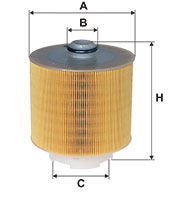 FILTRON FILT AR 371/3 A6 HAVA FILTRESI LX1006/1D / A1242