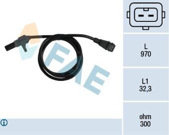 FAE 79122 HIZ SENSORU VOLVO S40 I 644 1.6 99>04 V40 645 1 99>04 OTOMATIK SANZIMAN