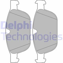 DELPHI LP2140 ÖN BALATA VOLVO XC60 D3 2008-2017 D4 12-17 D5 08-15 T5 2010-1207 T6 2008-2017 156