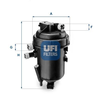 UFI 5511200 YAKIT FİLTRESİ DOBLO CARGO 1.3 JTD 16V OE
