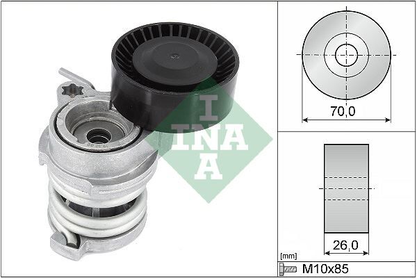 INA 534070810 KAYIS GERGI RULMANI BMW E81 E82 E87 E88 E46 E90 E91 E92 E93 E60 E84 E83 E85 KUTUKLU