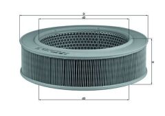 MAHLE LX264 HAVA FILTRESI MERCEDES OM615 OM616 OM617 W123 S123 B601 B602
