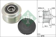 INA 535029610 ALTERNATÖR KASNAĞI RULMANLI HYUNDAI ELANTRA VI-KONA-i10 III-i20-II-i30 1.6-1.0 T-GDi-1.0 MPi-1.2 M