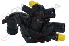 GVA 5143226 TERMOSTAT 107C KOMPLE P308-P207-C3 PICASSO 1.4 16V EP3 -P207-P308-PARTNER TEPE-BERLINGO III-P3008 -C3 III-C4 PICASSO-DS3-C3 PICASSO 1.6 EP6-EP6C