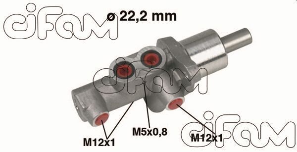 CIFAM 202436 x FREN SİLİNDİRİ MİNİ R50 1.4 ONE ONED COOPER S WORKS R53 1.4 ONE ONED COOPER S WORKS