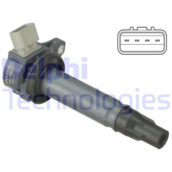 DELPHI GN10597-12B1 ATEŞLEME BOBİNİ DAIHATSU COPEN-MATERİA-SİRİON-TERİOS 01/2005>